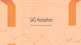 Aperte le iscrizioni al SAS Global Hackathon 2022, che si svolger&agrave; in modalit&agrave; virtuale